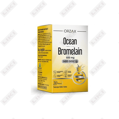 Ocean Бромелайн капсулы по 500 мг №30