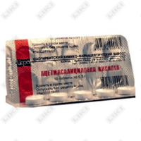 Asetilsalitsil kislotasi (Acetylsalicylic acid) Irbit HFZ tabletkalari 500 mg №10 (1 blister)