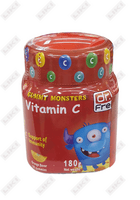 Sotib olish Жевательные мармеладки Dr. Frei Gummy Monsters с витамином С по 180 г №60 (флакон) Жевательные мармеладки Dr. Frei Gummy Monsters с витамином С по 180 г №60 (флакон)