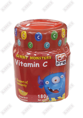 Жевательные мармеладки Dr. Frei Gummy Monsters с витамином С по 180 г №60 (флакон)