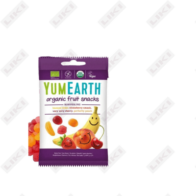 Мармелад Yum Earth фруктовый снек 50 г