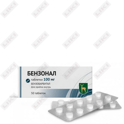 Benzonal  Moskva endokrin o'simlik tabletkalari 100 mg №50 (5 blister х 10 tabletka)