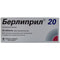 Berlipril 20 tabletkalari 20 mg №30 (3 dona blister x 10 tabletka) - fotosurat 1