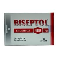 Бисептол таблетки по 480 мг №20 (1 блистер)
