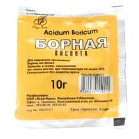 Borik kislotasi (Boric acid)  Osie farm kukuni 10 g (paket)