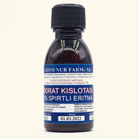 Borik kislotasi (Boric acid)  Ziyo Nur farm spirtli eritmasi 3%, 25 ml (shisha)