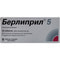 Berlipril 5 tabletkalari 5 mg №30 (3 dona blister x 10 tabletka) - fotosurat 1