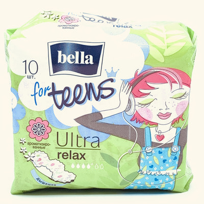 Gigienik prokladkalari Bella For TinsUltra Relax 10 dona.