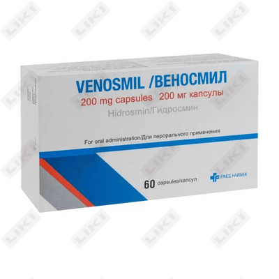 Venosmil kapsulalari 200 mg №60 (6 blister х 10 kapsula)