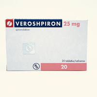 Верошпирон таблетки по 25 мг №20 (1 блистер)