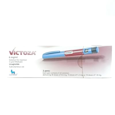 Viktoza (Victoza) in'ektsiya uchun eritma 6 mg/ml, 3 ml №2 (shprits qalamlari)