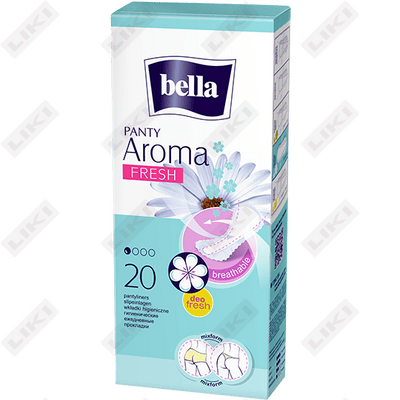 Kundalik prokladkalari   Bella Panti  Aroma Fresh 20 dona.