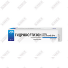 Gidrokortizon (Hydrocortisone) Pharmzavod Elfa ko'z malhami 0,5%, 3 g (naycha)