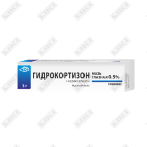 Гидрокортизон Фармзавод Ельфа мазь глаз. 0,5% по 3 г (туба)