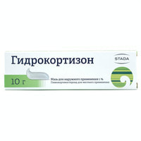 Гидрокортизон Нижфарм мазь д/наруж. прим. 10 мг/г по 10 г (туба)