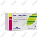 Sotib olish MR Glitserin (MR Glycerin) rektal shamlar 1,24 g № 10 (2 blister х 5 sham) MR Glitserin (MR Glycerin) rektal shamlar 1,24 g № 10 (2 blister х 5 sham)