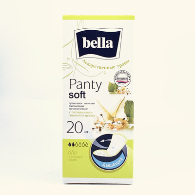 Kundalik prokladkalar Bella Panti Soft Tilia 20 dona.