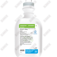 Глюкоза-Jurabek раствор д/инф. 5% по 500 мл (флакон)