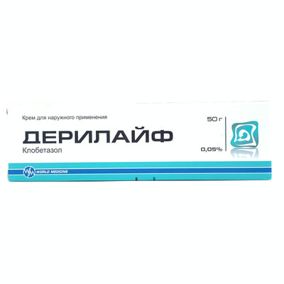 Derilayf  tashqi foydalanish uchun krem ​​0,05% 50 g (naycha)