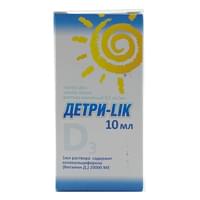 Detri-Lik moyli eritmasi 0,5 mg/ml, 10 ml (flakon)
