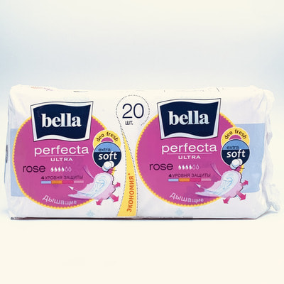 Gigienik prokladkalari Bella Perfekta Ultra Rose Deo Fresh 20 dona.