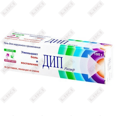 Дип Рилиф гель д/наруж. прим. по 100 г (туба)