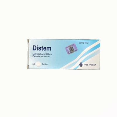 Distem  tabletkalari 380 mg / 300 mg №50 (5 blister x 10 tabletka)