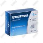 Donormil (Donormyl) efervesan tabletkalari 15 mg №20 (2 naycha х 10 tabletka)