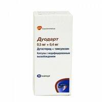 Duodart  kapsulalari 0,5 mg / 0,4 mg №30 (flakon)