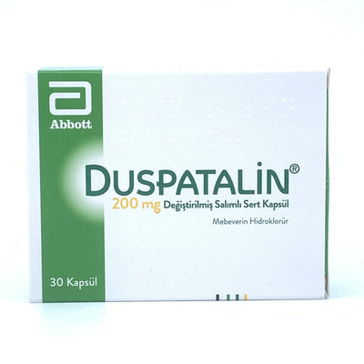 Дюспаталин капсулы по 200 мг №30 (2 блистера x 15 капсул)
