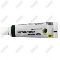 Ixtiol malhami (Ichthyol) Remedi Group 20% har biri 25 g (naycha)