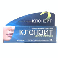 Tashqi foydalanish uchun Klenzit gel 1,0 mg x 15 g (naycha)