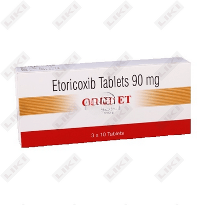 Koksibet  plyonka bilan qoplangan tabletkalar 90 mg №30 (3 blister х 10 tabletka)