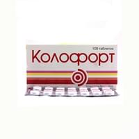 Kolofort gomeopatik pastillar №100 (5 blister x 20 tabletka)