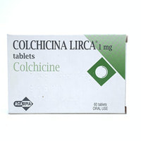 Kolxitsin Lirka tabletkalari 1 mg №60 (2 blister x 30 tabletka)