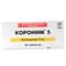 Koronim tabletkalari 5 mg №30 (3 blister x 10 tabletka) - fotosurat 1