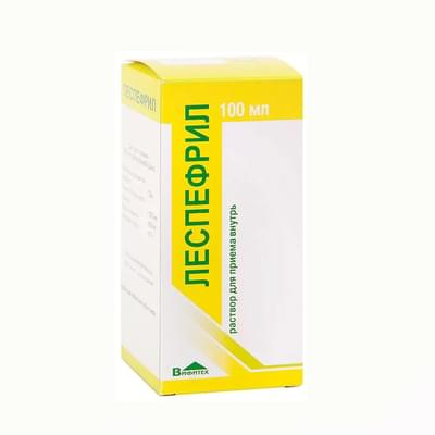 Lespefril  og'iz eritmasi 100 ml (flakon)