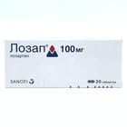 Купить Лозап таблетки по 100 мг №30 (3 блистера х 10 таблеток) Лозап таблетки по 100 мг №30 (3 блистера х 10 таблеток)