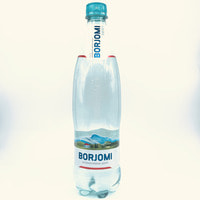 Вода минеральная Borjomi газированная 0,75 л