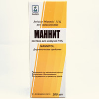 Маннит Радикс раствор д/инф. 15% по 200 мл (флакон)