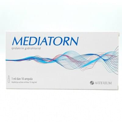 Mediatorn in'ektsiya uchun eritma 15 mg/ml, 1 ml №10 (ampulalar)