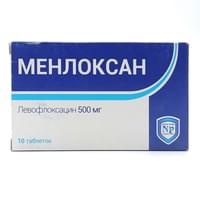 Menloksan (Menloxan) tabletkalari 500 mg №10 (1 blister)