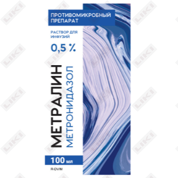 Metralin  infuzion eritmasi 0,5%, 100 ml (flakon)