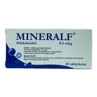 Mineralf  tabletkalari 0,5 mkg №20 (2 blister x 10 tabletka)
