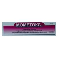 Mometoks (Mometox) tashqi foydalanish uchun krem ​​0,1% 15 g (naycha)