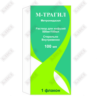 M-Tragil infuzion eritmasi 500 mg / 100 ml, 100 ml (flakon)