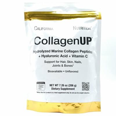 California Gold Nutrition (Kaliforniya Gold Nutrishn)  Kollagen + vitamin C (Kollagen + vitamin C) tabletkalari №250