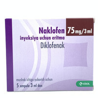 Наклофен раствор д/ин. 75 мг / 3 мл №5 (ампулы)
