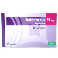 Наклофен Дуо капсулы по 75 мг №30 (3 блистера х 10 капсул)