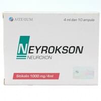 Neyrokson (Neuroxon) in'ektsiya uchun eritma 1000 mg / 4 ml, 4 ml №10 (ampulalar)